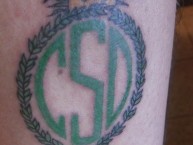 Tattoo - Tatuaje - tatuagem - Tatuaje de la Barra: La Guardia Puyutana &bull; Club: Sportivo Desamparados &bull; País: Argentina