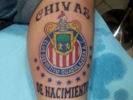 Tattoo - Tatuaje - tatuagem - Tatuaje de la Barra: La Irreverente • Club: Chivas Guadalajara • País: México