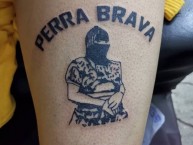 Tattoo - Tatuaje - tatuagem - "Daniel Velazquez, Estudio La Magdalena Tattoo" Tatuaje de la Barra: La Perra Brava • Club: Toluca • País: México