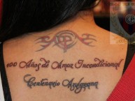 Tattoo - Tatuaje - tatuagem - Tatuaje de la Barra: La Plaza y Comando • Club: Cerro Porteño • País: Paraguay