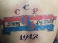 Tattoo - Tatuaje - tatuagem - "Somos Paraguay" Tatuaje de la Barra: La Plaza y Comando • Club: Cerro Porteño