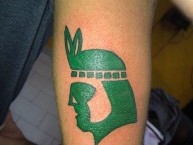 Tattoo - Tatuaje - tatuagem - Tatuaje de la Barra: La Raza Aurinegra • Club: Guaraní de Asunción