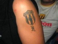 Tattoo - Tatuaje - tatuagem - Tatuaje de la Barra: La Raza Aurinegra • Club: Guaraní de Asunción • País: Paraguay