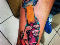 Tattoo - Tatuaje - tatuagem - Tatuaje de la Barra: La Terrorizer &bull; Club: Tampico Madero &bull; País: México