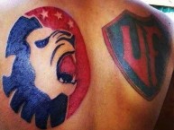 Tattoo - Tatuaje - tatuagem - Tatuaje de la Barra: La Ultra Fiel • Club: Club Deportivo Olimpia • País: Honduras