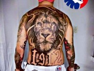 Tattoo - Tatuaje - tatuagem - Tatuaje de la Barra: La Ultra Fiel • Club: Club Deportivo Olimpia