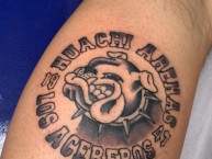 Tattoo - Tatuaje - tatuagem - "HuachiArenas Tattoo" Tatuaje de la Barra: Los Acereros &bull; Club: Huachipato &bull; País: Chile