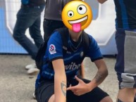 Tattoo - Tatuaje - tatuagem - "Escudo de Huachipato" Tatuaje de la Barra: Los Acereros &bull; Club: Huachipato &bull; País: Chile