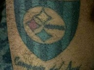 Tattoo - Tatuaje - tatuagem - "Campeón del Sur" Tatuaje de la Barra: Los Acereros &bull; Club: Huachipato &bull; País: Chile