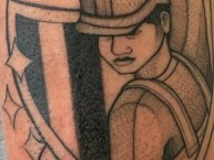 Tattoo - Tatuaje - tatuagem - "Orgullo Obrero" Tatuaje de la Barra: Los Acereros &bull; Club: Huachipato &bull; País: Chile