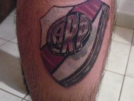 Tattoo - Tatuaje - tatuagem - Tatuaje de la Barra: Los Borrachos del Tablón • Club: River Plate • País: Argentina