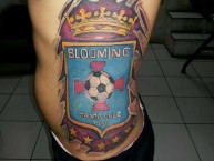 Tattoo - Tatuaje - tatuagem - Tatuaje de la Barra: Los Chiflados • Club: Blooming • País: Bolívia