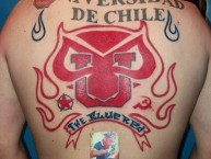 Tattoo - Tatuaje - tatuagem - Tatuaje de la Barra: Los de Abajo • Club: Universidad de Chile - La U • País: Chile