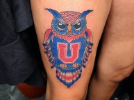 Tattoo - Tatuaje - tatuagem - "Chuncho" Tatuaje de la Barra: Los de Abajo &bull; Club: Universidad de Chile - La U &bull; País: Chile