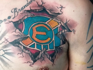 Tattoo - Tatuaje - tatuagem - Tatuaje de la Barra: Los del Cerro • Club: Everton de Viña del Mar • País: Chile