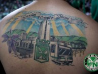 Tattoo - Tatuaje - tatuagem - Tatuaje de la Barra: Los del Sur • Club: Atlético Nacional • País: Colombia
