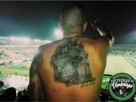 Tattoo - Tatuaje - tatuagem - "Entrerríos verdolaga" Tatuaje de la Barra: Los del Sur • Club: Atlético Nacional • País: Colombia