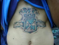 Tattoo - Tatuaje - tatuagem - "ETERNO SENTIMIEMTO" Tatuaje de la Barra: Los del Sur • Club: Atlético Nacional • País: Colombia