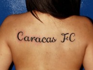 Tattoo - Tatuaje - tatuagem - Tatuaje de la Barra: Los Demonios Rojos • Club: Caracas • País: Venezuela