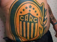 Tattoo - Tatuaje - tatuagem - Tatuaje de la Barra: Los Guerreros &bull; Club: Rosario Central &bull; País: Argentina