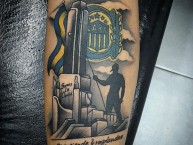 Tattoo - Tatuaje - tatuagem - Tatuaje de la Barra: Los Guerreros • Club: Rosario Central • País: Argentina