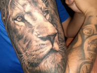 Tattoo - Tatuaje - tatuagem - "El León del este, me lo hizo @zottotatoo" Tatuaje de la Barra: Los Leones del Este • Club: San Martín de Mendoza