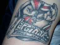 Tattoo - Tatuaje - tatuagem - "TATUAJE BARRA BRAVA" Tatuaje de la Barra: Los Marginales • Club: Curicó Unido • País: Chile