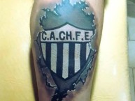 Tattoo - Tatuaje - tatuagem - Tatuaje de la Barra: Los Negritos • Club: Chaco For Ever • País: Argentina
