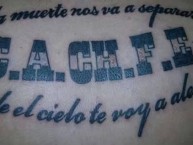 Tattoo - Tatuaje - tatuagem - Tatuaje de la Barra: Los Negritos • Club: Chaco For Ever • País: Argentina