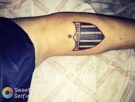 Tattoo - Tatuaje - tatuagem - Tatuaje de la Barra: Los Negritos • Club: Chaco For Ever • País: Argentina