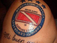 Tattoo - Tatuaje - tatuagem - Tatuaje de la Barra: Los Ninjas • Club: Argentinos Juniors