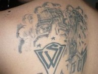 Tattoo - Tatuaje - tatuagem - Tatuaje de la Barra: Los Panzers • Club: Santiago Wanderers • País: Chile