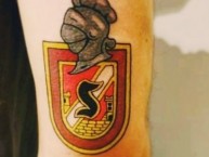 Tattoo - Tatuaje - tatuagem - Tatuaje de la Barra: Los Papayeros • Club: Deportes La Serena • País: Chile
