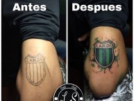 Tattoo - Tatuaje - tatuagem - Tatuaje de la Barra: Los Pibes de Chicago • Club: Nueva Chicago • País: Argentina
