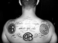 Tattoo - Tatuaje - tatuagem - Tatuaje de la Barra: Los Piratas Celestes de Alberdi &bull; Club: Belgrano