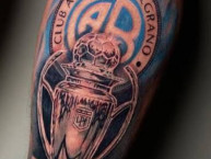 Tattoo - Tatuaje - tatuagem - Tatuaje de la Barra: Los Piratas Celestes de Alberdi &bull; Club: Belgrano