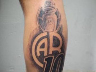 Tattoo - Tatuaje - tatuagem - Tatuaje de la Barra: Los Piratas Celestes de Alberdi &bull; Club: Belgrano