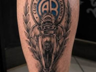 Tattoo - Tatuaje - tatuagem - Tatuaje de la Barra: Los Piratas Celestes de Alberdi &bull; Club: Belgrano