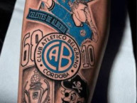 Tattoo - Tatuaje - tatuagem - Tatuaje de la Barra: Los Piratas Celestes de Alberdi &bull; Club: Belgrano
