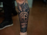 Tattoo - Tatuaje - tatuagem - Tatuaje de la Barra: Los Piratas Celestes de Alberdi &bull; Club: Belgrano