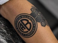 Tattoo - Tatuaje - tatuagem - Tatuaje de la Barra: Los Piratas Celestes de Alberdi &bull; Club: Belgrano