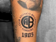 Tattoo - Tatuaje - tatuagem - Tatuaje de la Barra: Los Piratas Celestes de Alberdi &bull; Club: Belgrano
