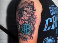 Tattoo - Tatuaje - tatuagem - Tatuaje de la Barra: Los Piratas Celestes de Alberdi &bull; Club: Belgrano &bull; País: Argentina