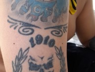Tattoo - Tatuaje - tatuagem - Tatuaje de la Barra: Los Tanos • Club: Audax Italiano • País: Chile