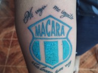 Tattoo - Tatuaje - tatuagem - "Mi viejo me inyectó está locura por voz." Tatuaje de la Barra: Los Ultras • Club: Macará • País: Ecuador