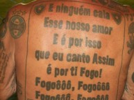 Tattoo - Tatuaje - tatuagem - Tatuaje de la Barra: Loucos pelo Botafogo • Club: Botafogo