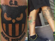 Tattoo - Tatuaje - tatuagem - Tatuaje de la Barra: Mega Barra • Club: Real España • País: Honduras
