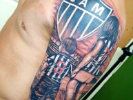 Tattoo - Tatuaje - tatuagem - "@ThiagoScap" Tatuaje de la Barra: Movimento 105 Minutos • Club: Atlético Mineiro