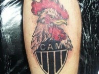 Tattoo - Tatuaje - tatuagem - "Galo" Tatuaje de la Barra: Movimento 105 Minutos • Club: Atlético Mineiro