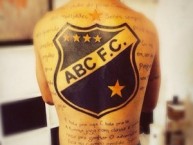Tattoo - Tatuaje - tatuagem - "Himno del club en la piel" Tatuaje de la Barra: Movimento 90 • Club: ABC